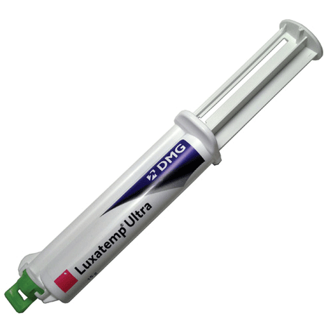 Luxatemp Ultra Smartmix Temporary C&B Material, Syringe Refill, 15 g, Bleach Light, 1/Pk, 110905