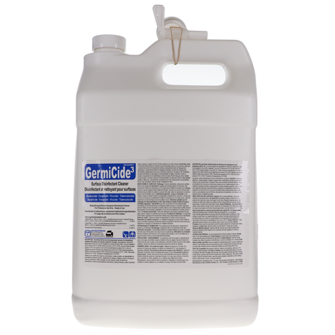 GermiCide 3 Broad-Spectrum Multi-Surface Disinfectant, 9.46 L Bottle, Unscented, 1/Pk, GERMI-3XXXL, GERMI-3-XXXL