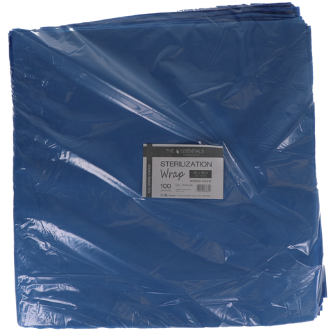 CSR Sterilization Wraps, 18 x 18 in, Light Blue, 100/Pk, ESW18