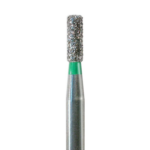 NeoDiamond Operative Diamond Single-Use Bur, FG, Flat End Cylinder, 1.2 mm, Coarse, 25/Pk, 0712C