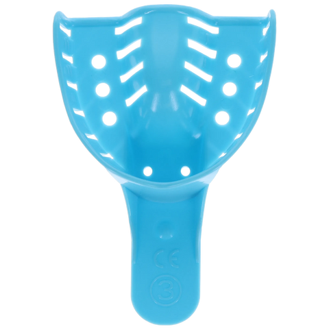 Defend Disposable Impression Trays - Perforated, # 3 Medium Upper, 12/Pk, IT7003