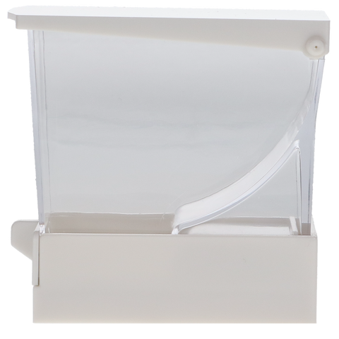 Plasdent - Cotton Roll Dispenser Pull Style, White, 207CRD-1