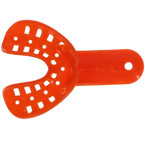 Ortho Impression Trays, Child, Lower # 2, Medium, Orange, 25/Pk, ITO-2L