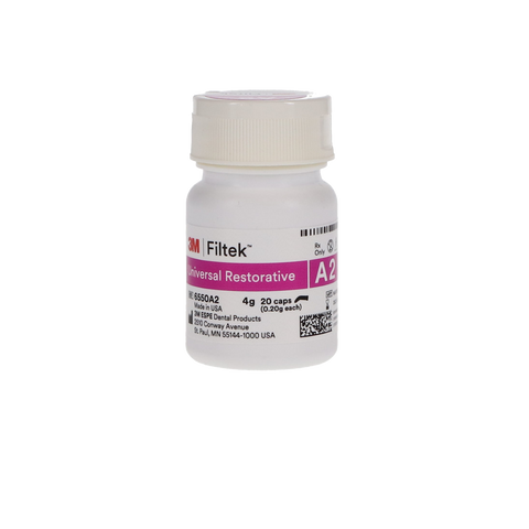 Filtek Universal, Capsule Refill, 0.2 g, A2, 20/Pk, 6550A2