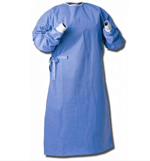 Astound Gown Surgical Standard AAMI Lvl 3 L Blue 20/Cs, IC9515