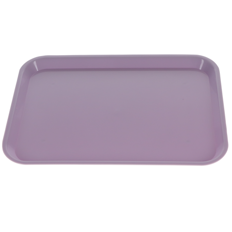 Set-Up Plastic Flat Trays, # B, Lilac, 1/Pk, 300BFS-10PS