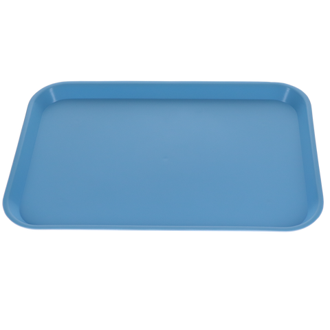 Set-Up Plastic Flat Trays, # E, Midwest, Blue, 1/Pk, 300EF-2
