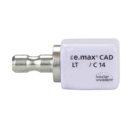 IPS e.max CAD, for CEREC and inLab LT, C14, C4, 5/Pk, 626388