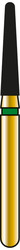 Alpen Multilayer Diamond Burs, FG, Round End Taper, # 856, 1.8 mm, Coarse, Blue, 5/Pk, R856C018FG