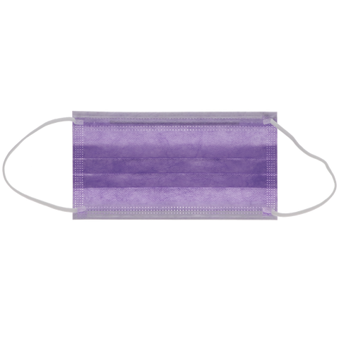 SafeMask SofSkin Level-3 Masks 50/Bx Lavender, 2089