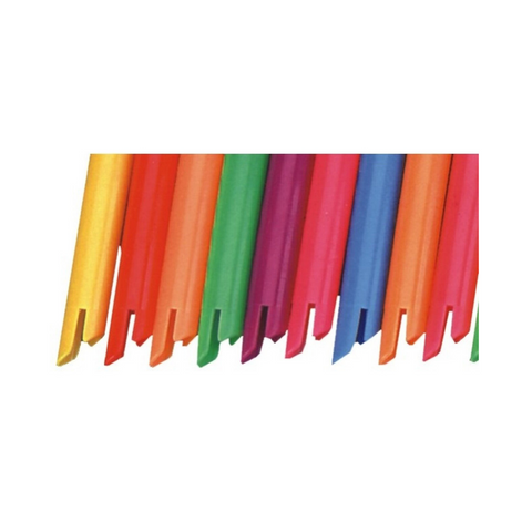 Spectrum Vented Oral Evacuator Tips, Plastic, Assorted, 100/Pk, 8018C