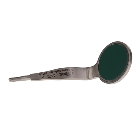 # 4 Cone Socket Double Mirrors, Rhodium Coated, 22MM, Pack of 6, 1171