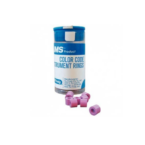Color Code Instrument Rings Regular 50/Pk Purple, IMS-12813