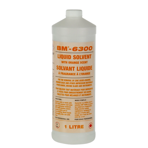 BM-6300 Liquid Solvent, 1 L, Orange, 1/Pk, BM-6300