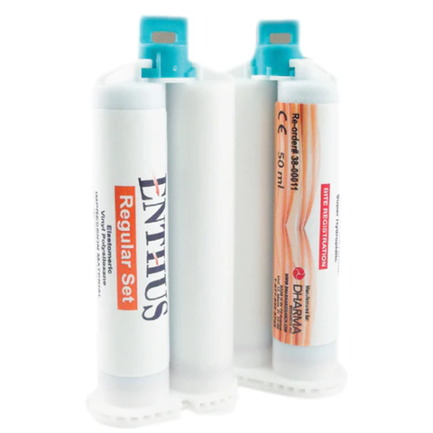 Dharma Research - Enthus Bite Registration, Regular Set, Spearmint, 2 x 50ml, 38-00011
