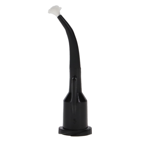 Delivery Tips, with Brush, Curved, Black, 100/Pk, 1169