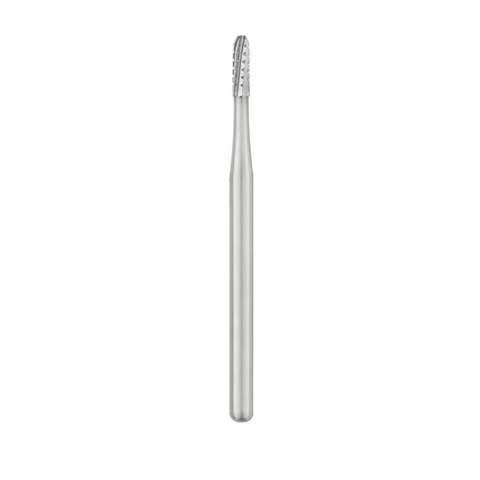 Standard Operative Carbide Burs, FG, Straight Round End Cross Cut Fissure, # 1558, 25/Pk, 10254