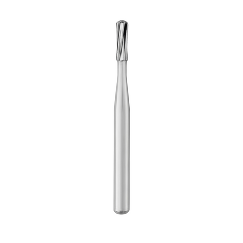 Standard Operative Carbide Burs, FG, Straight Round End Plain Fissure, # 1158, 25/Pk, 10802