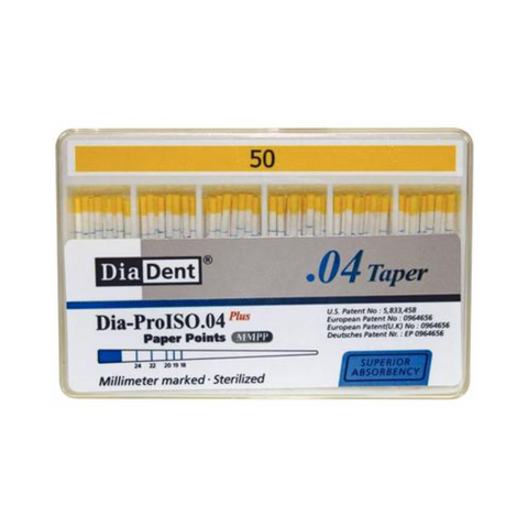 Gutta Percha, MM, Dia-ProISO GT .04 #50, 60/Pk, ML114-610
