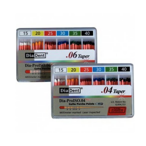 Gutta Percha, MM, Dia-ProISO GT .04 #45/80, 60/Pk, ML114-692