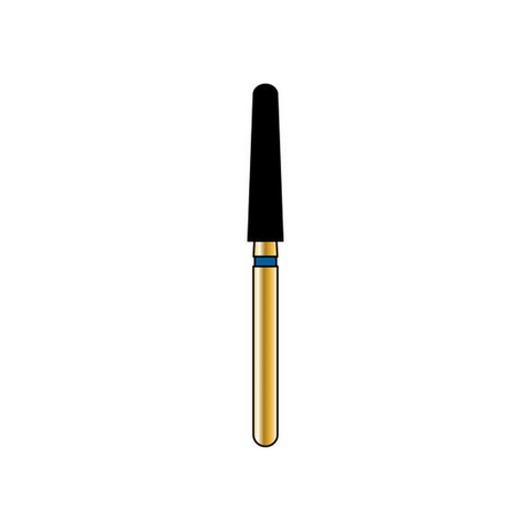 Alpen Multilayer Diamond Burs, FG, Round End Taper, # 850, 2.3 mm, Coarse, Blue, 5/Pk, 60032223