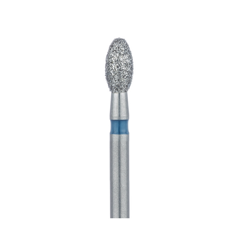 Meisinger Multi-Use Diamond Burs, FG, Football, # 833, 2.3 mm, Medium, Blue, 5/Pk, 833-023-FG