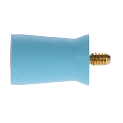 Prophy Cups, Non-Latex, Screw, Rib & Web, Aqua Unscented, 1000/Pk, 102-S-1000