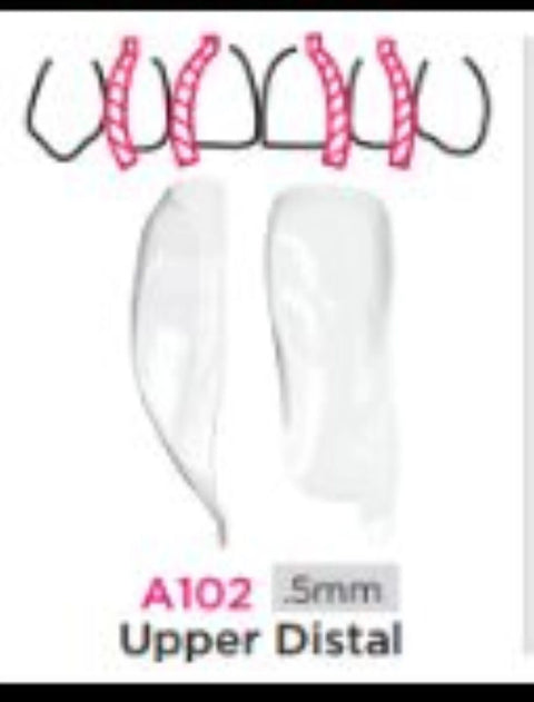 Anterior Matrix Refills, A-102, Upper Distal, 25/Pack, 301021.25