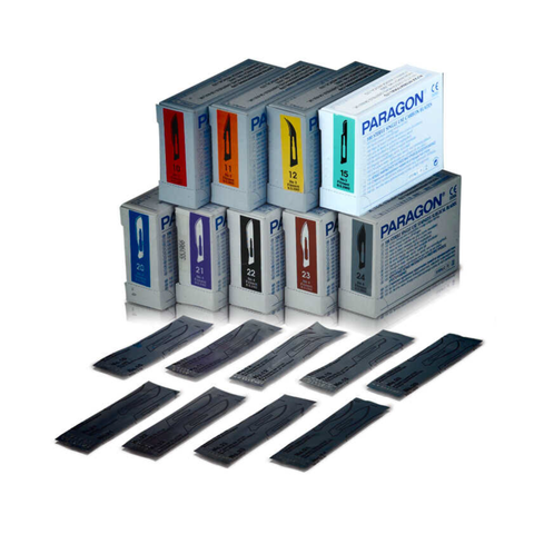 Paragon, Sterile Blades Stainless # 15, 100/Pk, 90010-15