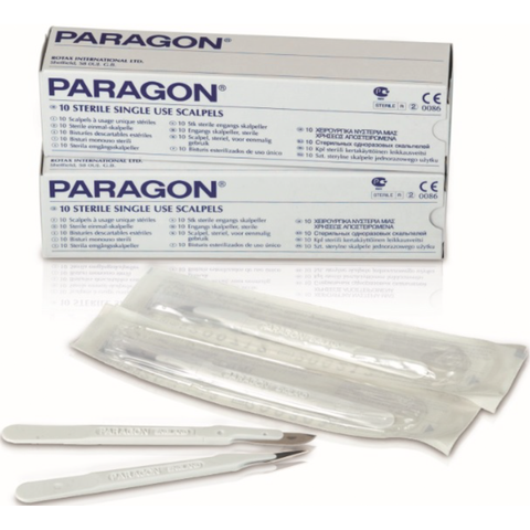 Paragon, Sterile Disposable Scalpel # 11, 10/Pk, 90000-11