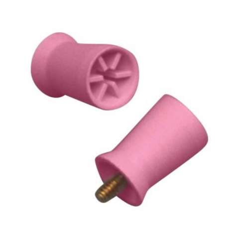 Prophy Cups, Non-Latex, Screw, Rib & Web, Pink Strawberry, 144/Pk, 102-P-144