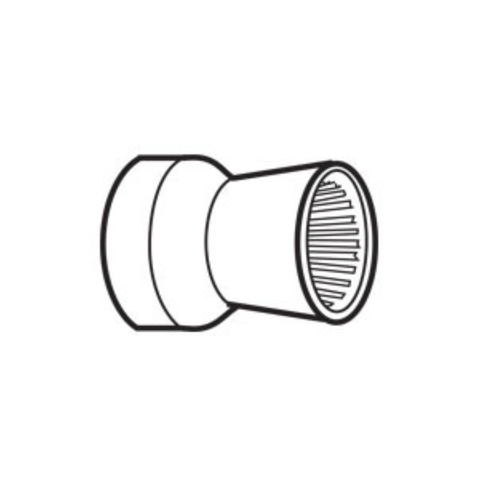 Prophy Cups, Non-Latex, Snap-On, Ribbed, Aqua Unscented, 1000/Pk, 301-S-1000