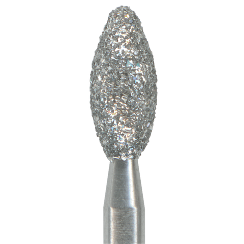 Diamond Burs, FG, Football, Medium, Blue, 2.3 mm, 369-025M, 5/Pk