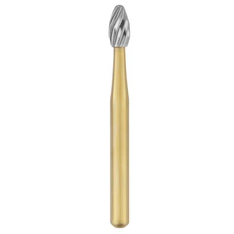 12-Blade Trimming & Finishing Carbide Burs, FG, Twist, # 7378, 5/Pk