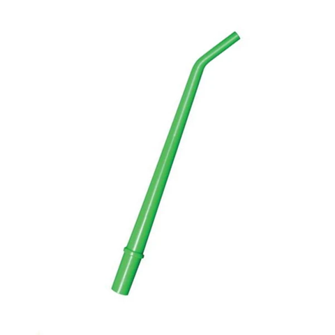 Disposable Surgical Aspirator Tips, Plastic, Large, 1/4", Green, 25/Pk, A9020G