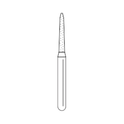 Premier Solo Premium Diamond Burs, Curettage K, Coarse, Green, #1712.8C