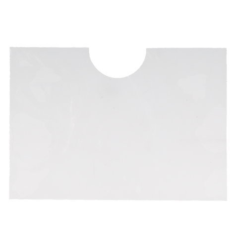 T-Style, T-Bar Light Handle Sleeves, 4" x 5.75", Clear, 500/Pk, 101168
