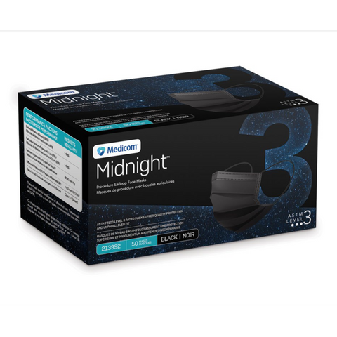 Midnight L3, Procedure Earloop Face Mask, 213992