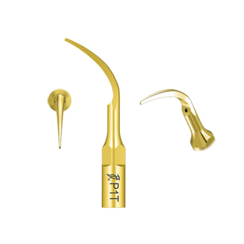 Piezo Tips, Gold, Perio Scaling, P1, 1/Pk