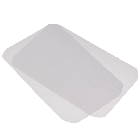 Tray Covers, Mini, Ritter, # F, 5" x 8", White, 1000/Pk, 108132