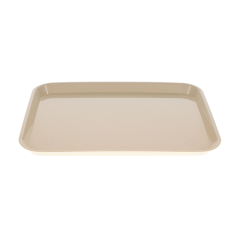 Set-Up Plastic Flat Trays, # B, Beige, 1/Pk, 108141