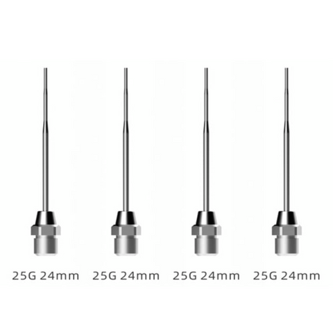 Endo Obturation, Needles, 25 Ga, 24 mm, 4/Pk