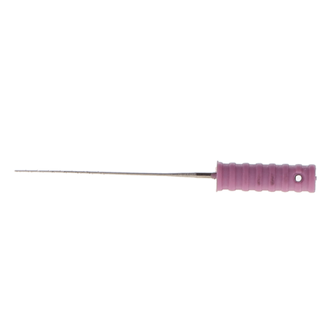 Barbed Broaches, 21 mm, # 0, Sterile, XXXX-Fine, Purple, 10/Pk, 400620