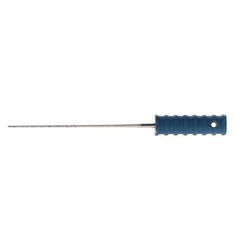 Barbed Broaches, 21 mm, # 4, Sterile, Fine, Blue, 10/Pk, 400624
