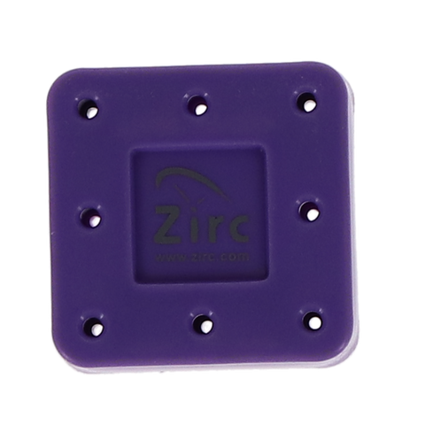 Magnetic Bur Block, 8-Hole, Neon Purple, 1/Pk, 50Z400R