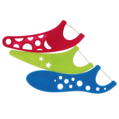 Gum Crayola Flossers, Kids, 3 Flossers, Grape, 48/Pk, 895PQ