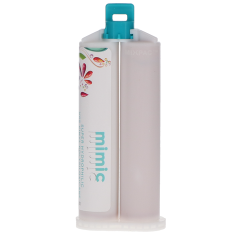 Mimic VPS Impression Material, Medium Body, Fast Set, 50 ml, 2/Pk, VPS-RF