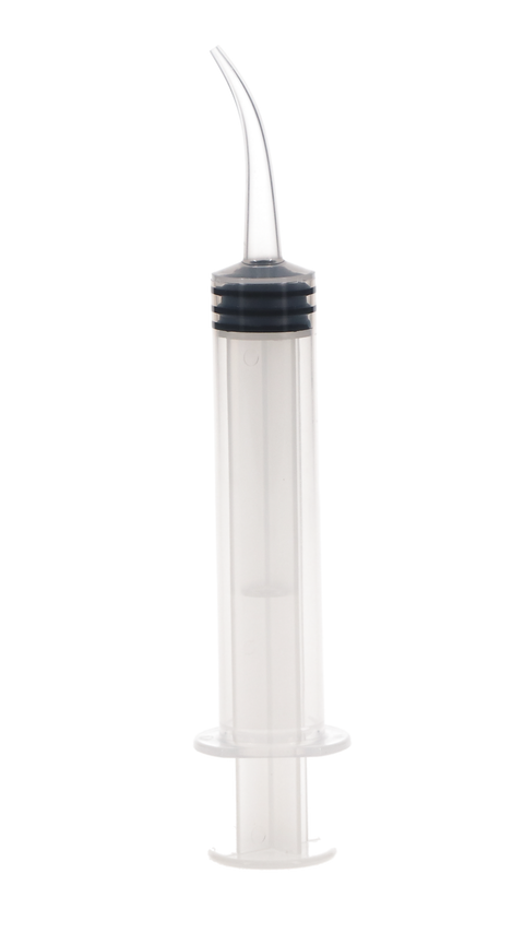 Disposable Utility Syringe, Tapered Curved Tip, # 412, 12 cc, 50/Pk, CS12