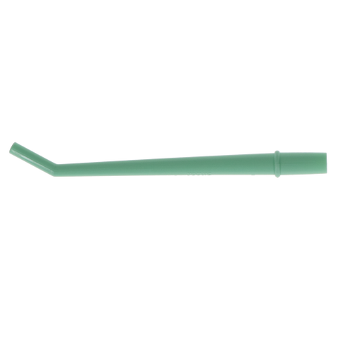 Surg-O-Vac II Surgical Aspirator Tips, Plastic, 0.25", Green, 25/Pk, 077225