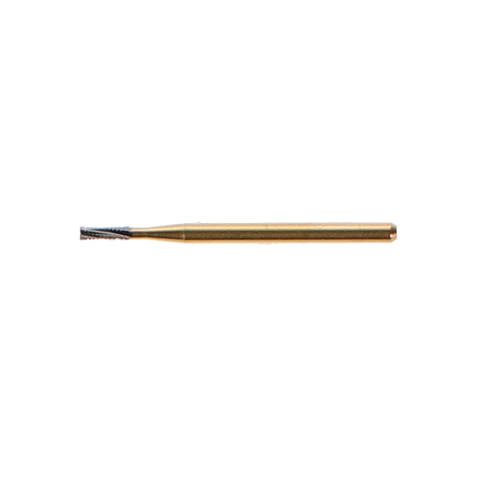 Great White Gold Series Carbide Burs, FGSL, Straight Cross Cut Fissure, # 557, 5/Pk, 18220-5